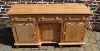 Pine sideboard/dresser base