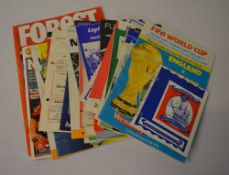 Quantity of football programmes, some 19