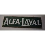 Alfa-Laval enamel sign