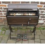 Boyd Ltd London travelling pump organ