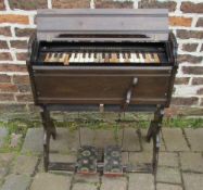 Boyd Ltd London travelling pump organ