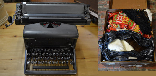 Imperial 60 typewriter & a suitcase cont