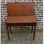 Victorian mahogany fold over tea table o