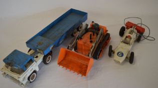 Toy model vehicles including a Hi-Way fl