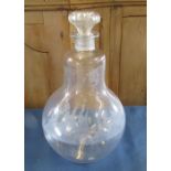 Large early Victorian display Carboy Pha