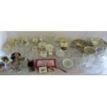 Various ceramics and glassware inc Coalp