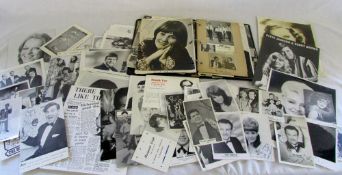 Various publicity photographs relating t