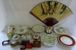 Various ceramics & glassware etc inc Roy