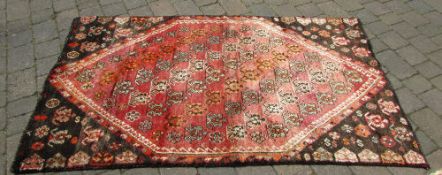 Hand woven Persian Qashqai tribal rug