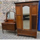 Edwardian dressing table/chest of drawer