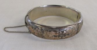 Silver bracelet Birmingham 1975 weight 1