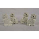 2 pairs of Beswick Staffordshire dogs 13