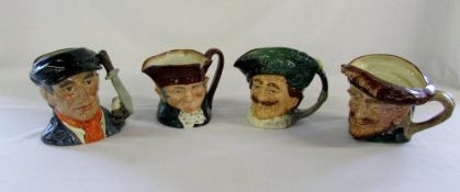 Royal Doulton large character jugs 'Litt