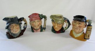 Royal Doulton large character jugs 'Rip