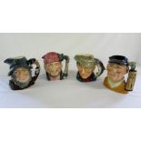 Royal Doulton large character jugs 'Rip