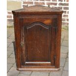 Georgian corner cupboard