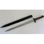 European military Bayonet with scabbard