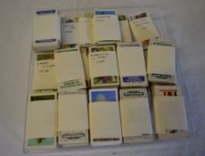 23 part sets of cigarette cards includin