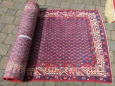 Blue ground Persian mia runner 310 cm x