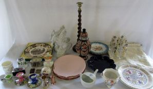 Various ceramics etc inc Wedgwood, Colib