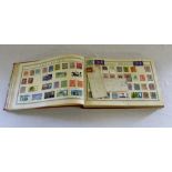 Stamp album of GB and world stamps