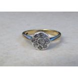 18ct gold diamond ring approx 0.30 ct (s