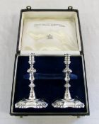 Gerrard & Co boxed miniature silver cand