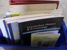 Various books relating to Lincolnshire h