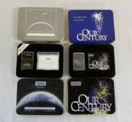 2 Zippo presentation packs 'One world, o