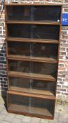 Simplex 6 story sectional bookcase with