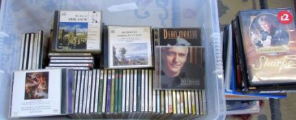 Assorted classical cds and selection of