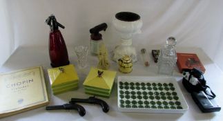 Various ceramics and glassware inc Bohus