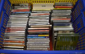 Box of CDs mainly classical