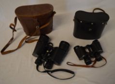 A pair of Viper 8 x 30 binoculars and a