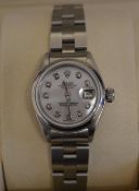 Ladies Rolex Oyster Perpetual Datejust w