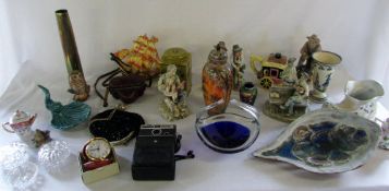 Assorted ceramics, glassware and cameras