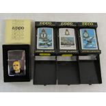 4 unused Zippo lighters - Winston Church