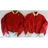 2 red military jackets (af)