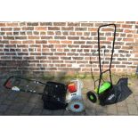 Eckman & 'The Handy' lawn mowers (charge