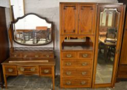 Edwardian dressing table with cut down l