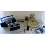 Various items inc Doro mobile telephone,