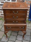 Miniature Georgian reproduction chest on