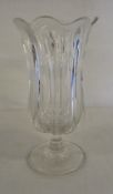 Victorian glass celery vase