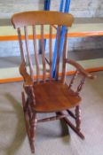 Farmhouse style rocking chair