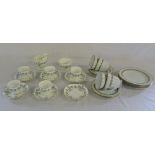 Minton 'Adam' part tea service 13 pieces