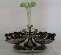 Silver plate centre piece (with possible