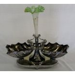 Silver plate centre piece (with possible