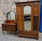 Edwardian dressing table/chest of drawer