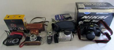 Assorted photographic equipment inc Koda