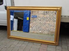 Large gilt wall mirror 176 cm 114 cm